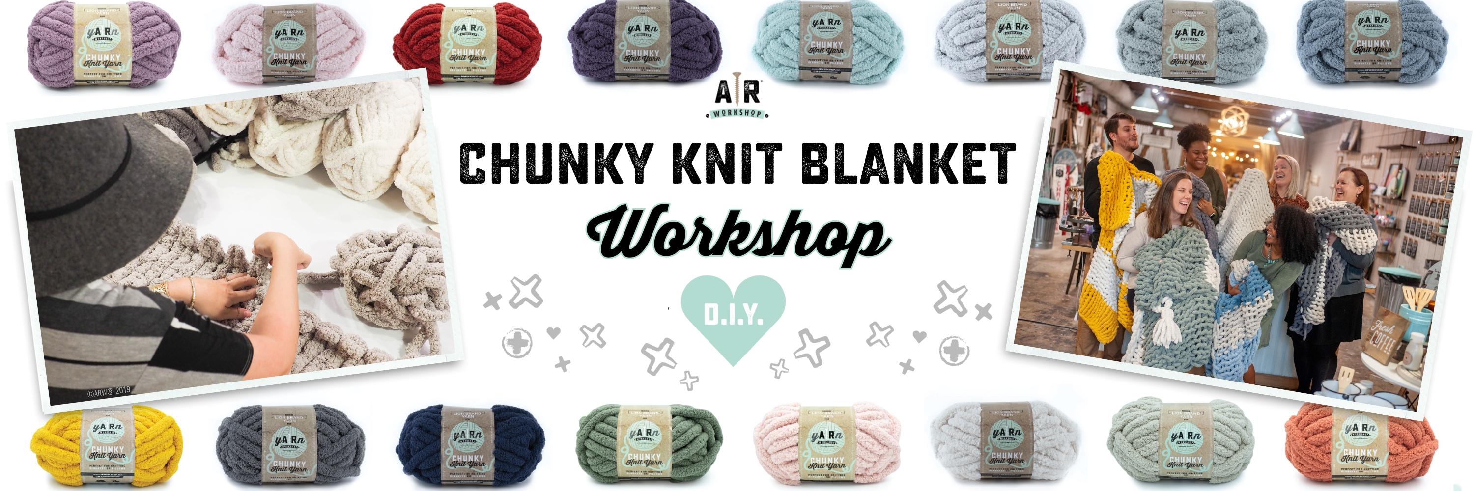 Chunky Knit Throw Blanket Making Workshop (Cambridge) – Garden Streets