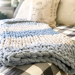 NEW* DIY-To-Go! Chunky Knit Blanket Kit! Kits are limited and only  available while supplies last. Order now, two colors have already sold out!  Chunky, By AR Workshop Rochester